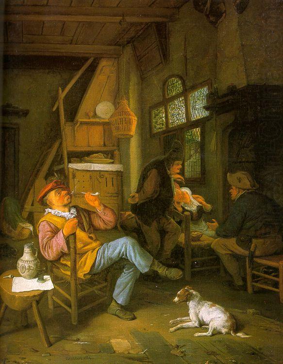 Pipe Smoker, Cornelis Dusart